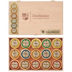 45er Holzkiste mit Golddublonen